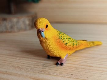 Figurine oiseau perruche jaune Animal de la campagne