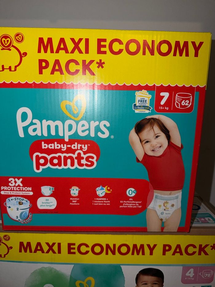 Pampers taille 7