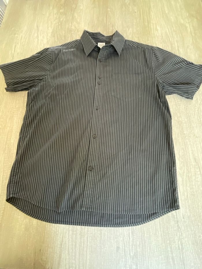 Chemise rayée  manches courtes taille L - photo numéro 2