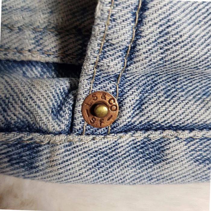 Jean Levi's 501 W35 L32 Bleu Vintage - photo numéro 10