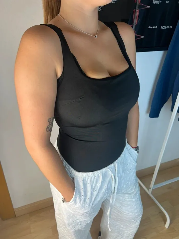 Body negro Nasty Gal con etiquetas Small 201 - photo numéro 2