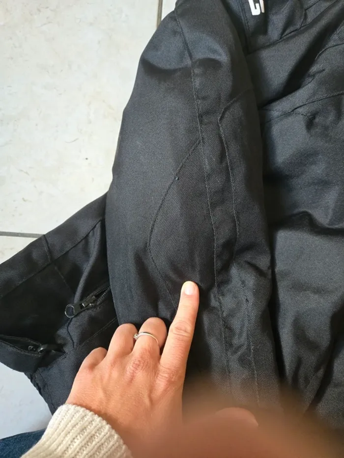 Veste de moto femme bering taille 4 tbe - photo numéro 6