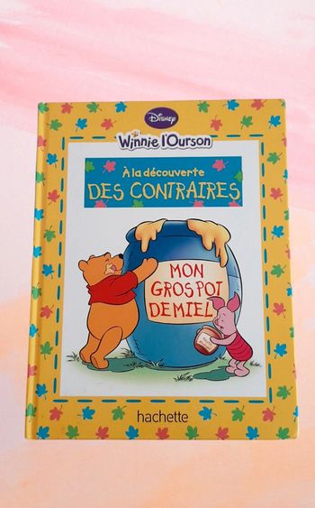 Livre enfants Winnie l'ourson À la découverte des contraires