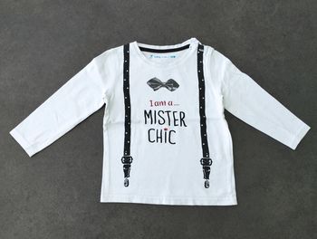 T-shirt manches longues taille 24 mois