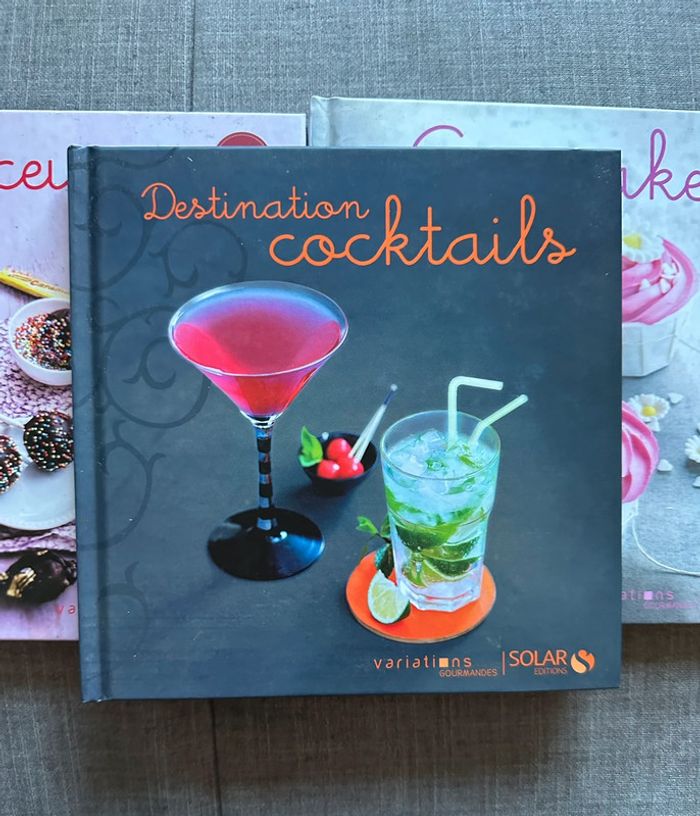 Livres recettes cupcakes, douceurs et cocktails - photo numéro 2
