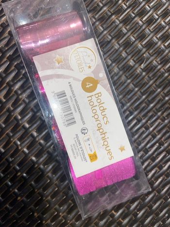 4 bolducs holographiques