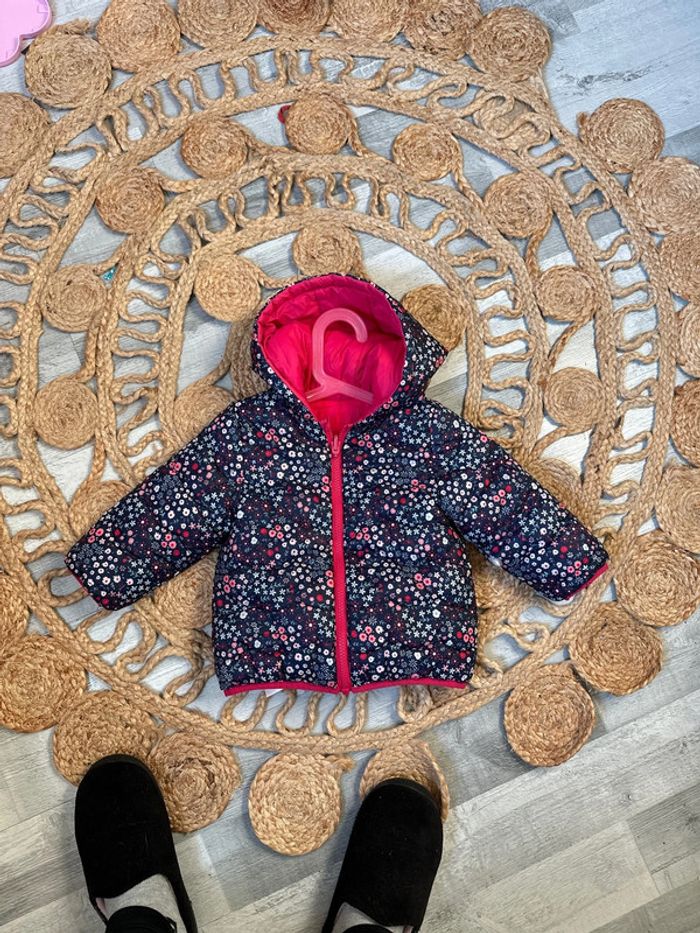 Manteau réversible doudoune