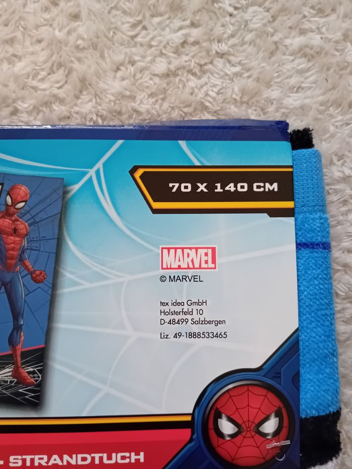 Serviette de bain spiderman - photo numéro 5