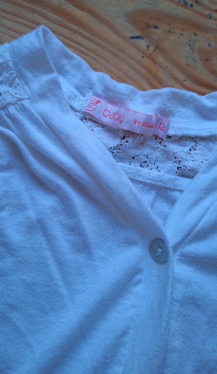 Gilet blanc - photo numéro 3