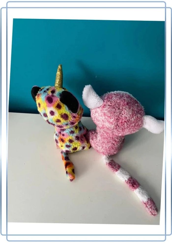 2 peluches ty yeux brillants - photo numéro 2