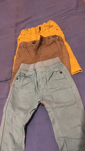 Lot de pantalon bébé