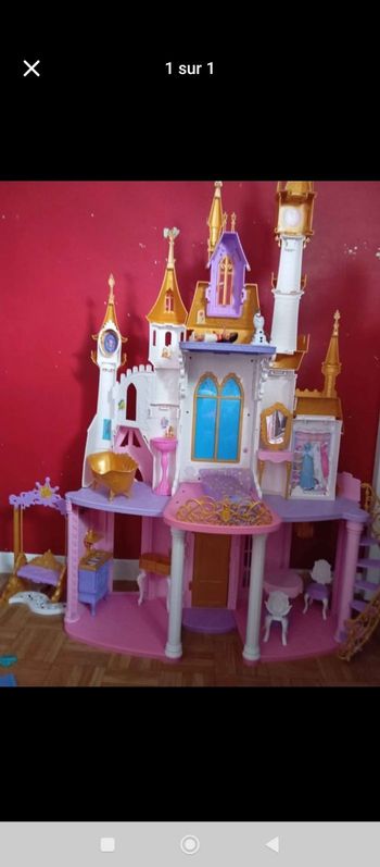 Château disney barbie 