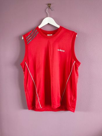 Maillot rouge Adidas