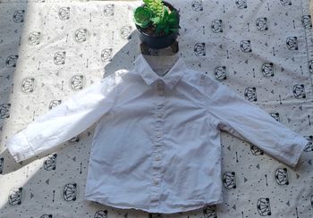 Chemise ML taille 12/18 mois