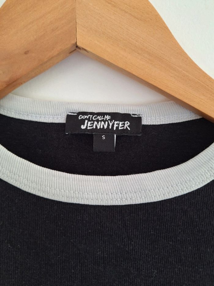 Haut t shirt top noir Jennyfer S - photo numéro 3