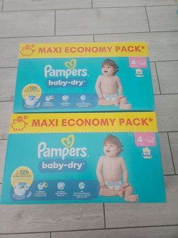 Pampers baby dry taille 4