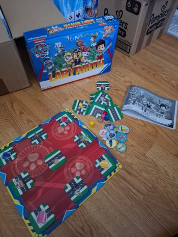 Jeu labyrinthe Pat patrouille