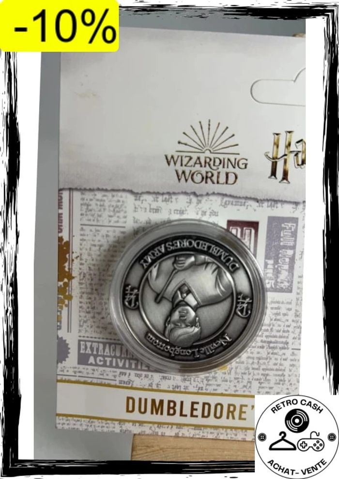 Fanattik THG-HP07 Harry Potter Dumbledore Army Collectible Coin Set - photo numéro 2