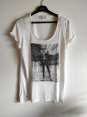 Tee shirt femme Jacqueline Riu motif en sequins