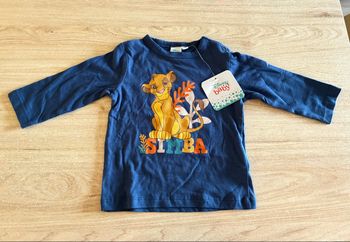 Haut manches longues Disney Baby – 6 mois (neuf avec étiquette)