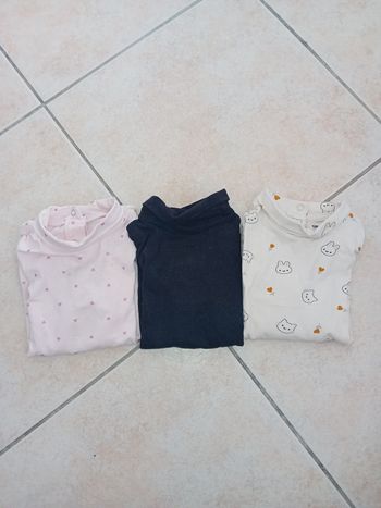 3 col roulés 12 mois