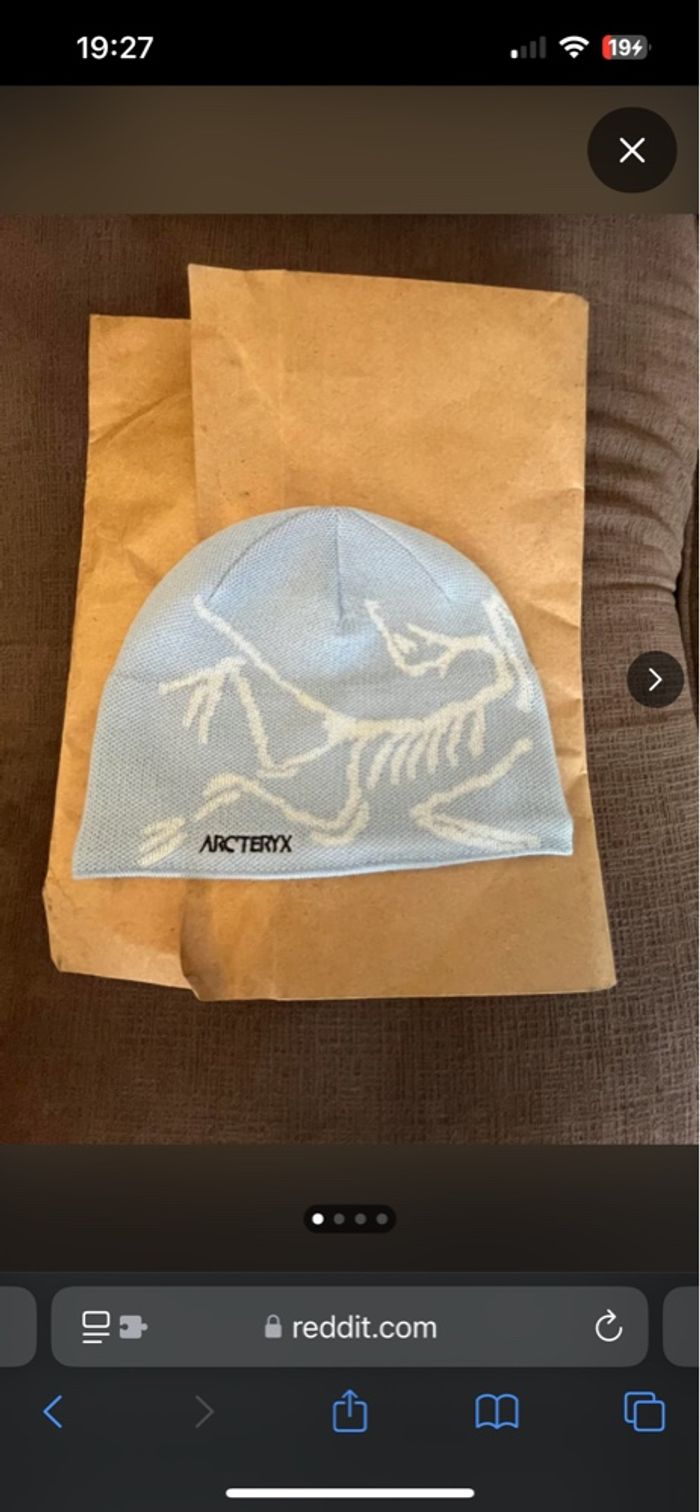 Bonnet ARC'TERYX BIRD HEAD TOQUE DARK DAYBREAK/DAYBREAK - photo numéro 2