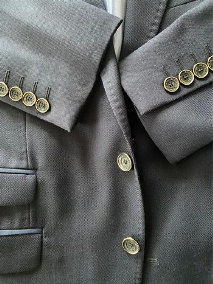 Veste Blazer - Zara Man - bleu taille 46 - photo numéro 4