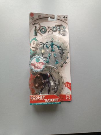 Figurines Robots Rodney et Ratchet de Mattel