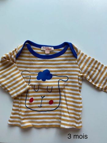 Tee shirt DPAM 3 mois