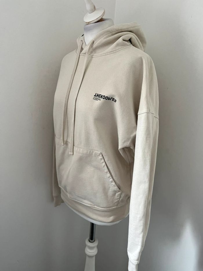Sweat à capuche beige The Kooples S - photo numéro 3