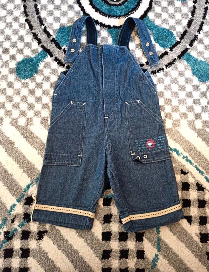 Salopette en jean- Taille 6 mois
