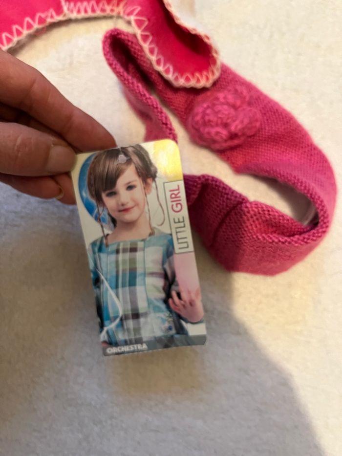 Ensemble bonnet et bandeau Taille 1-2 ans Neuf - photo numéro 5