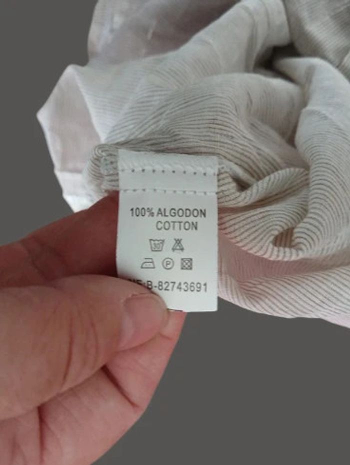 Chemise transparente manches 3/4 ( lire mesures avant achat) - photo numéro 6
