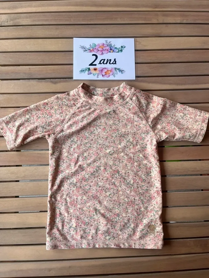 Teeshirt anti uv wheat 2 ans