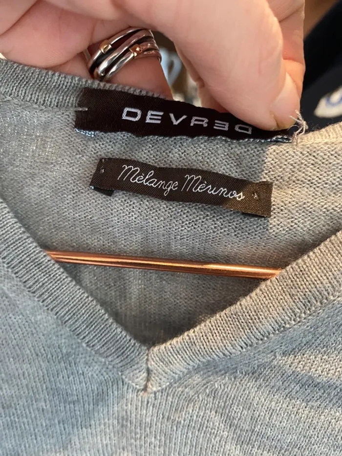 Pull Gris homme Devred - photo numéro 3