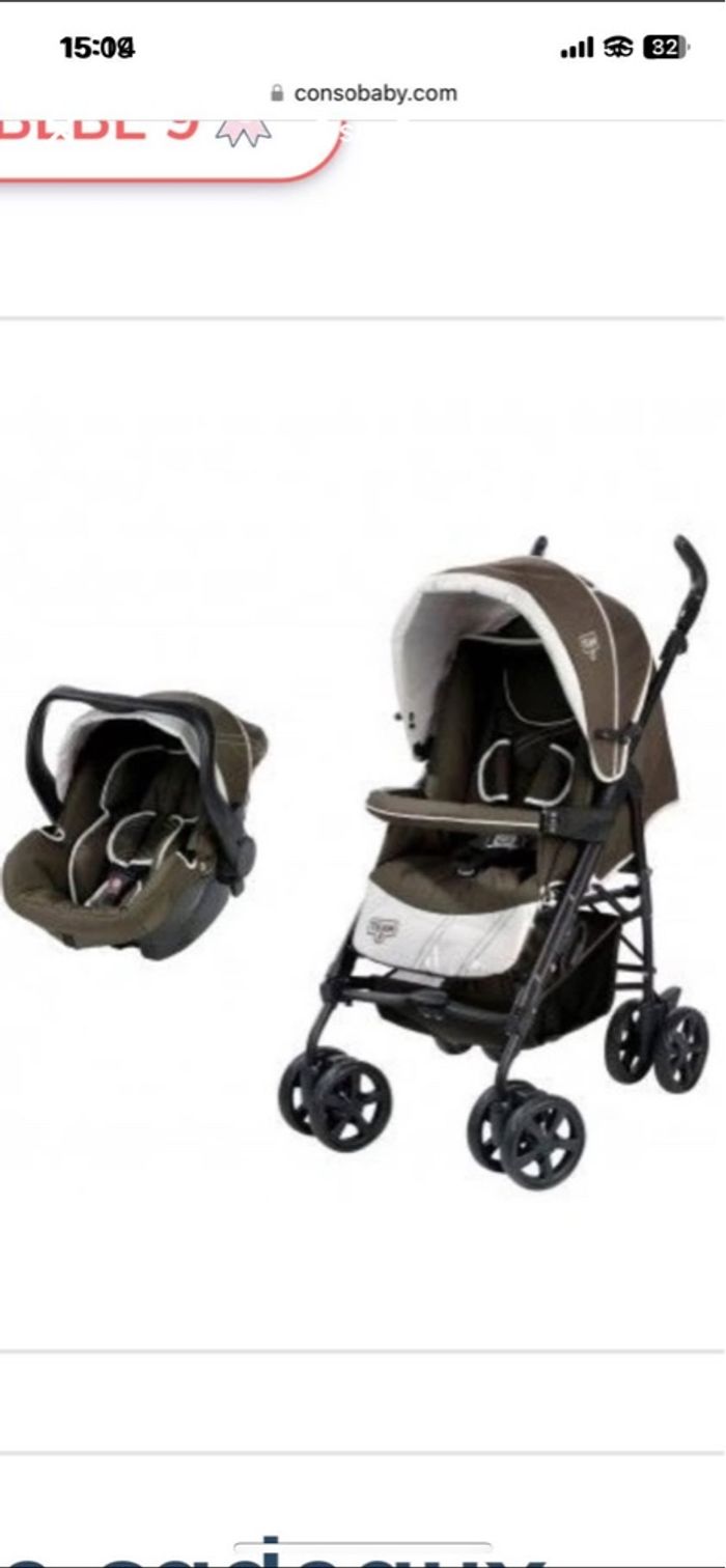 Poussette trio bébé team 9 - photo numéro 4