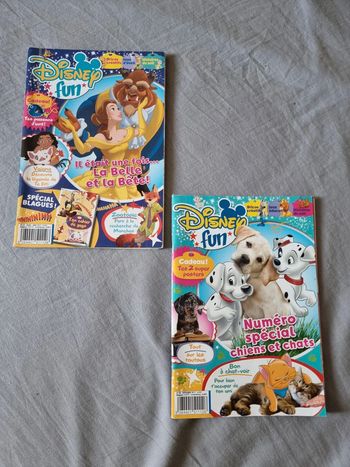 Lot 2 livres Disney fun