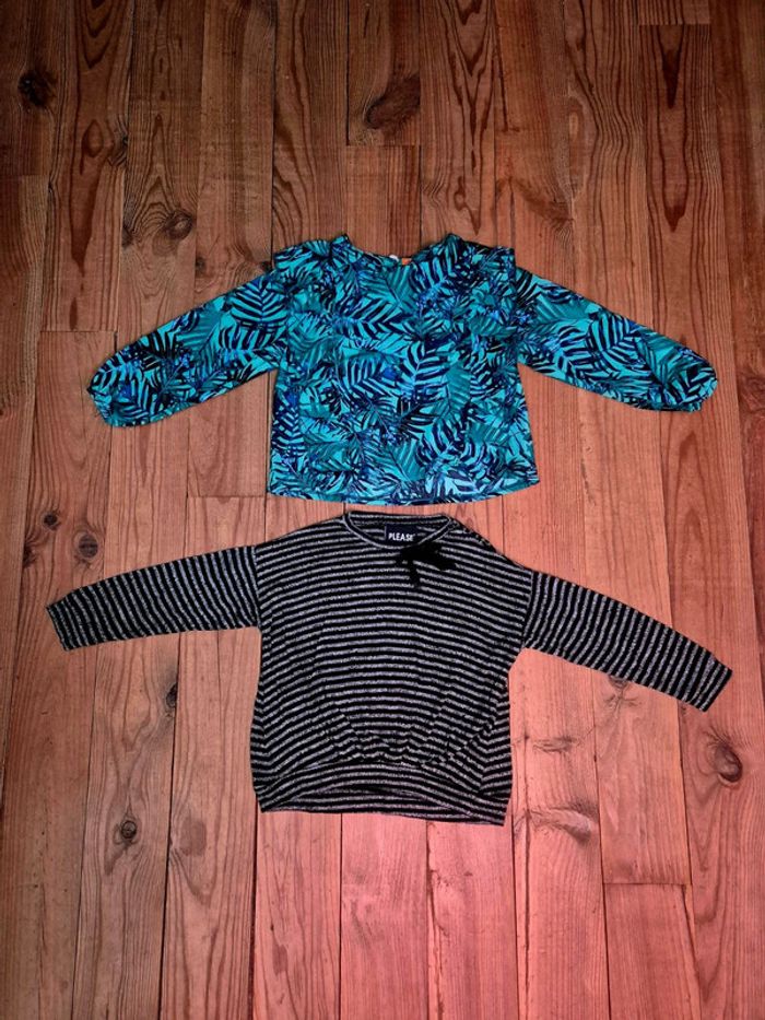 Lot de 2 tuniques fille
