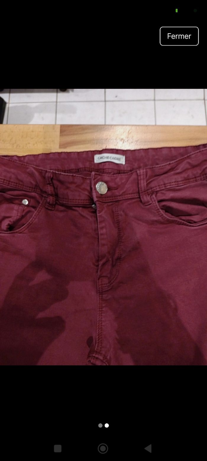 Pantalon prune - photo numéro 2