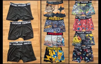 Lot de 12 boxers Freegun (11+ 1 offert !)