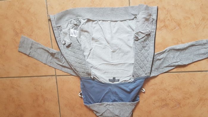 Gilet zippé à capuche garçon 3 ans gris TQF - photo numéro 5