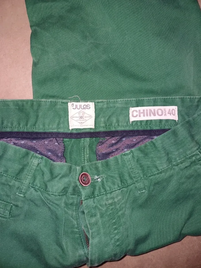 Chinos pantalon Jules - photo numéro 3