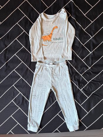 Pyjama garçon 23 mois – dinosaures 🦕 – Tex Baby