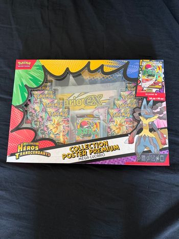 Coffret Collection Poster Premium Lucario Héros Transcendants ME2.5