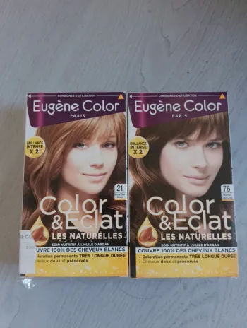Lot de 2 colorations Eugène Color 21 et 76