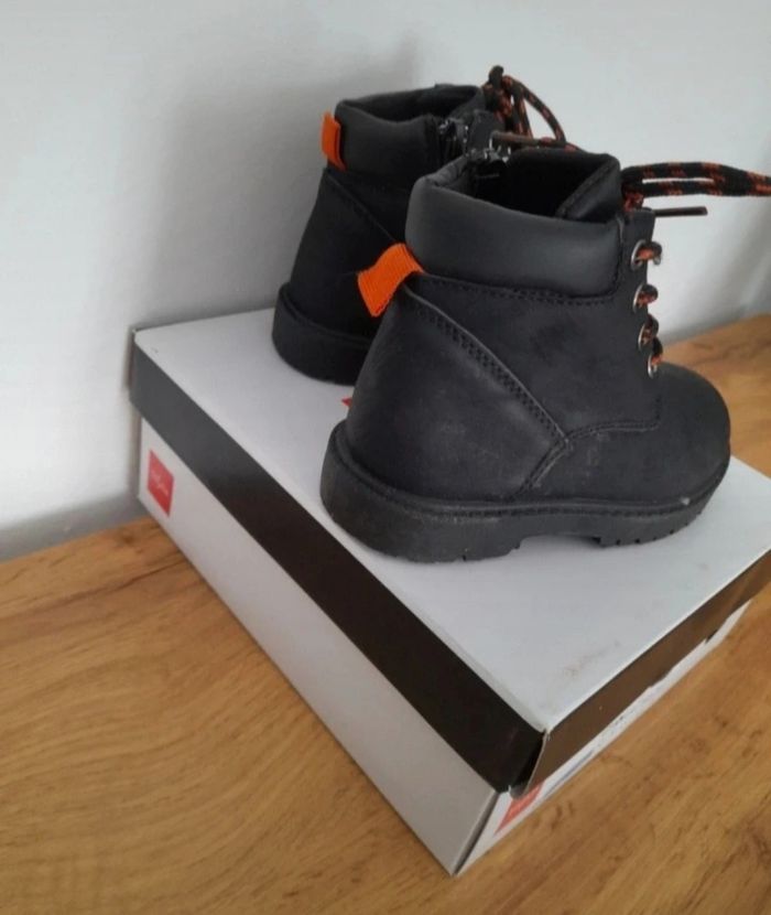 🧸Chaussures petite Bottines garçon Poiture 25 Tissaia - photo numéro 4