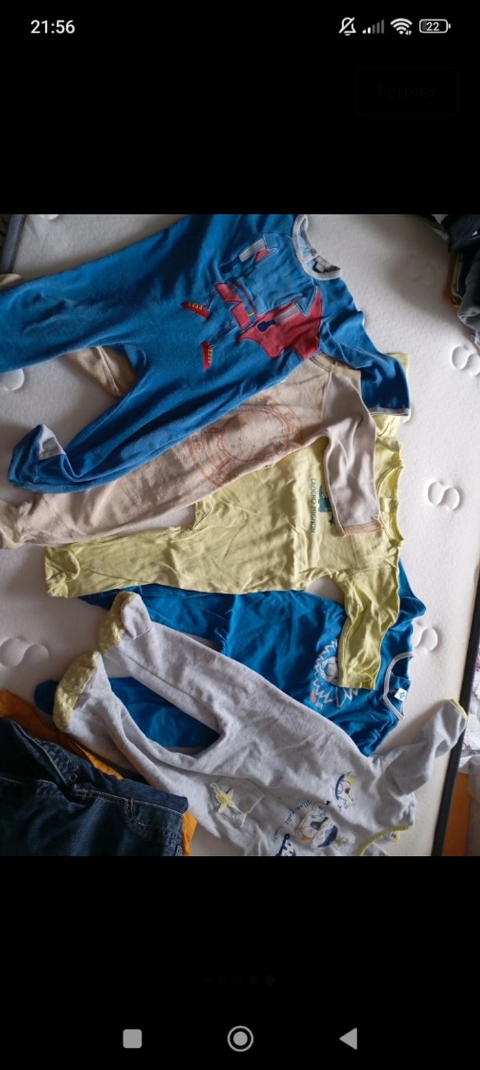 Lot 18 mois garcons 19 pieces - photo numéro 8