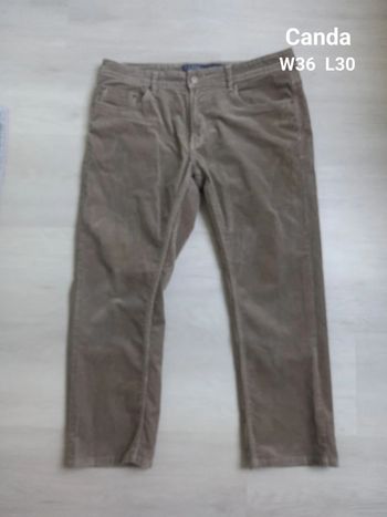 Pantalon en velours Canda W36 L30