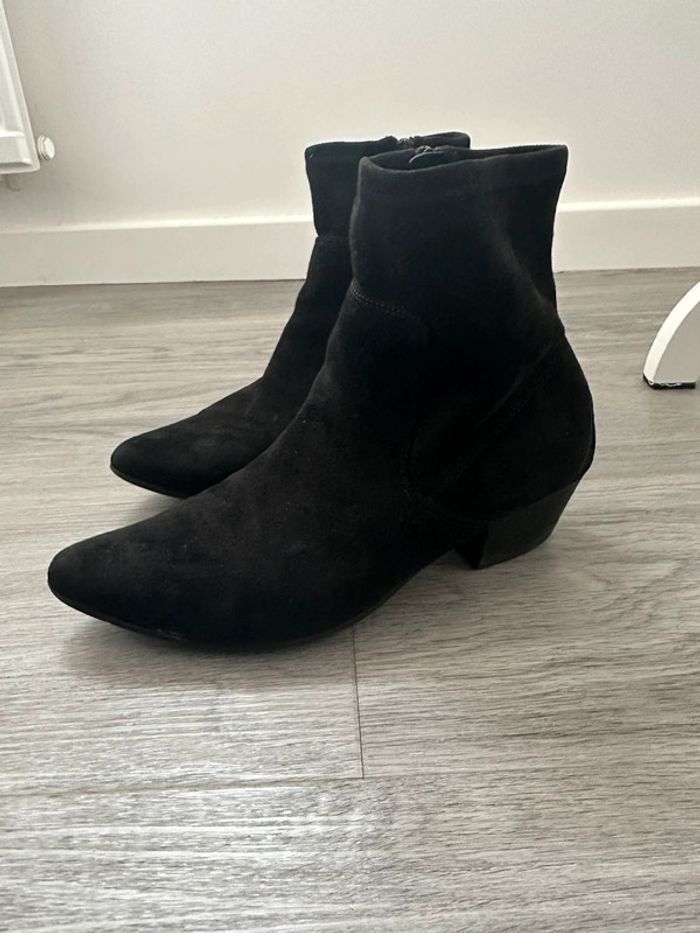 Bottines en velours suédine Parfois T40 Parfois Beebs by Kiabi