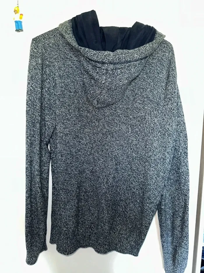 Homme L - Sweat à capuche bleu Armand Thierry - photo numéro 6